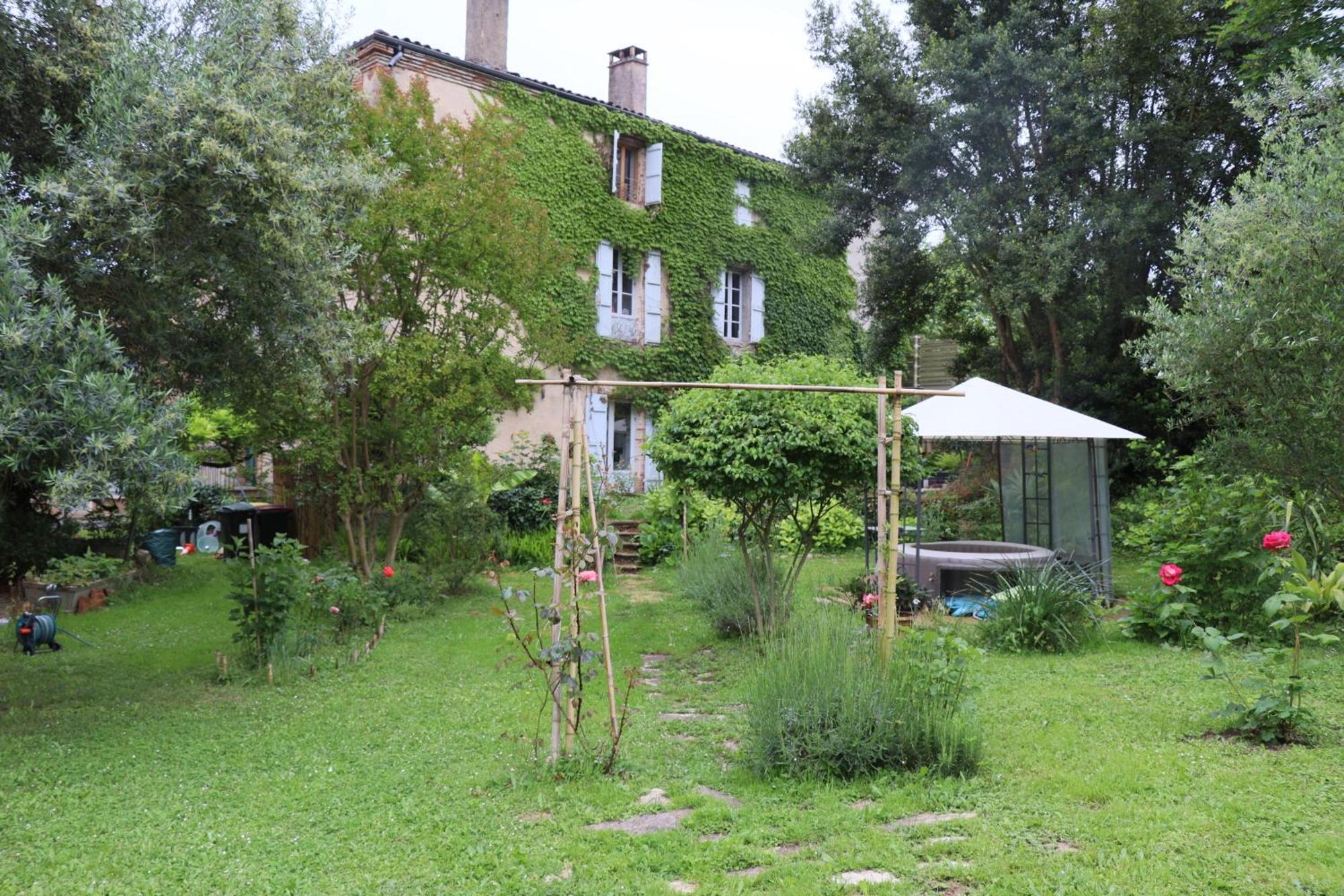 Bed and Breakfast Au Jardin Moissac Exterior foto